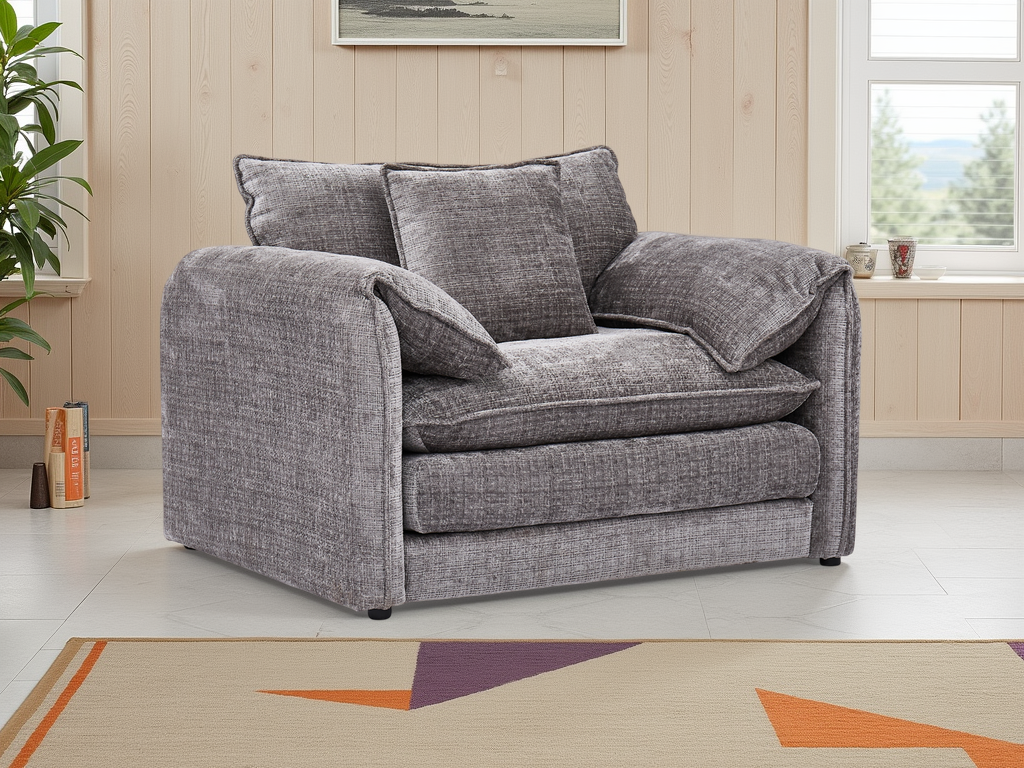 Solaya Sofa Grey Armchair Armchair